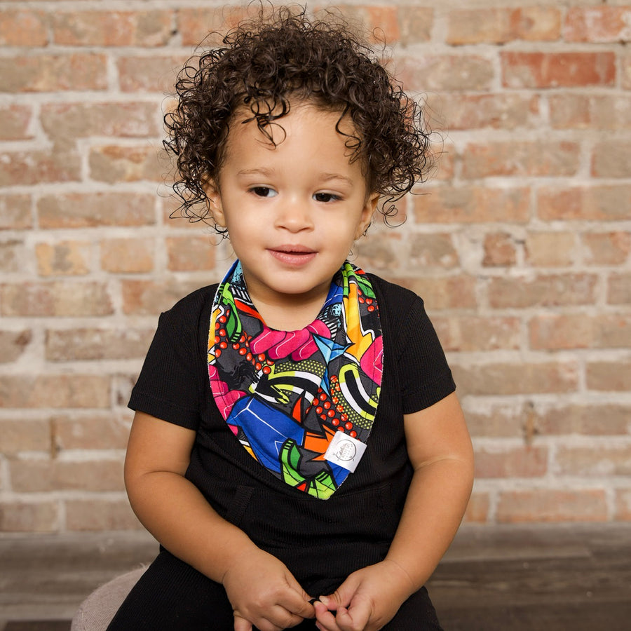 Bib in Graffiti Way | Bamboo Viscose
