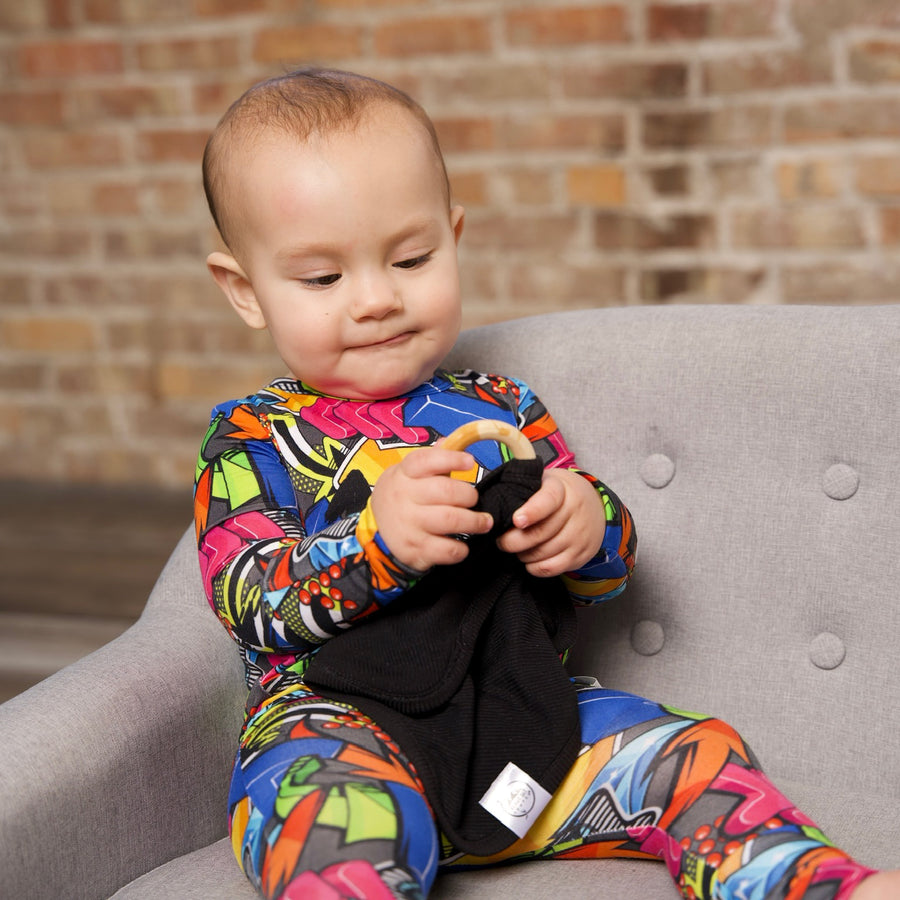 Lovey in Essential Midnight | Ribbed Bamboo Viscose