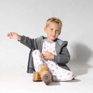 Front Opening Tank Romper in Fate's Arrows | Bamboo Viscose