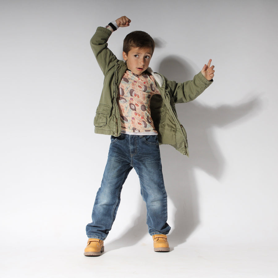 2 pc Loungewear Set in Hedgehogs | Bamboo Viscose