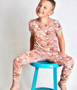 2 pc Loungewear Set in Coco Nutty | Bamboo Viscose