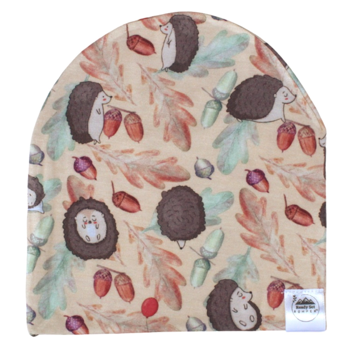 Beanie in Hedgehogs | Bamboo Viscose