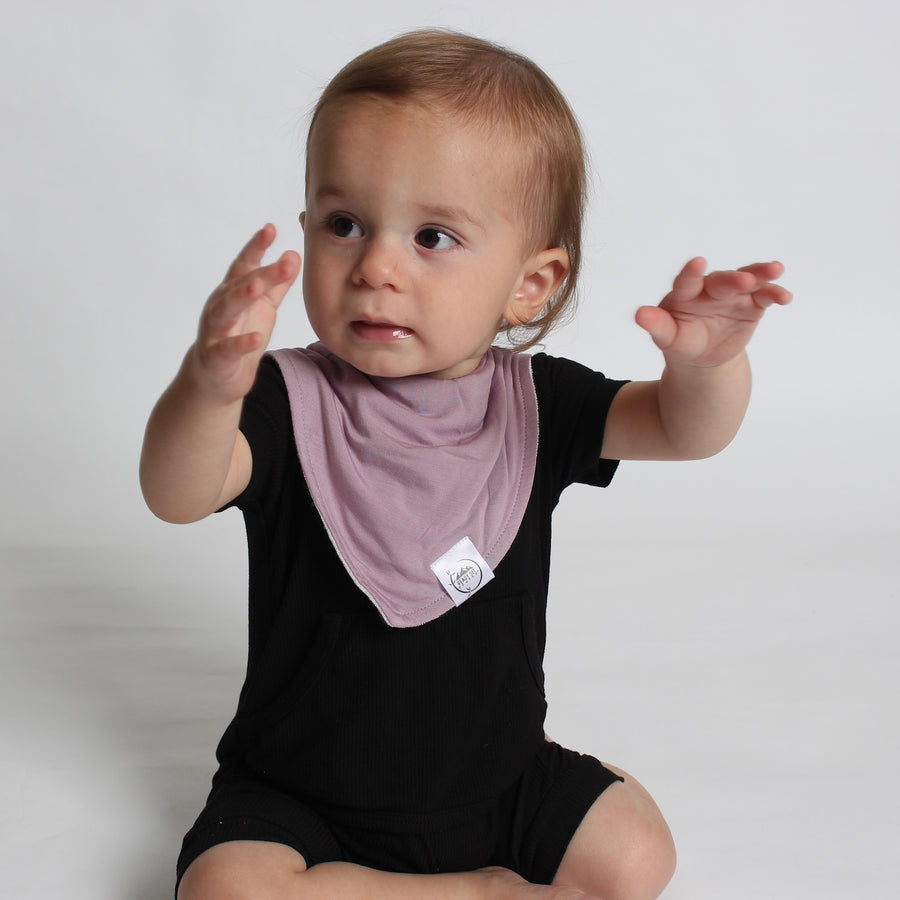 Bib in Blushing Lilac | Bamboo Viscose