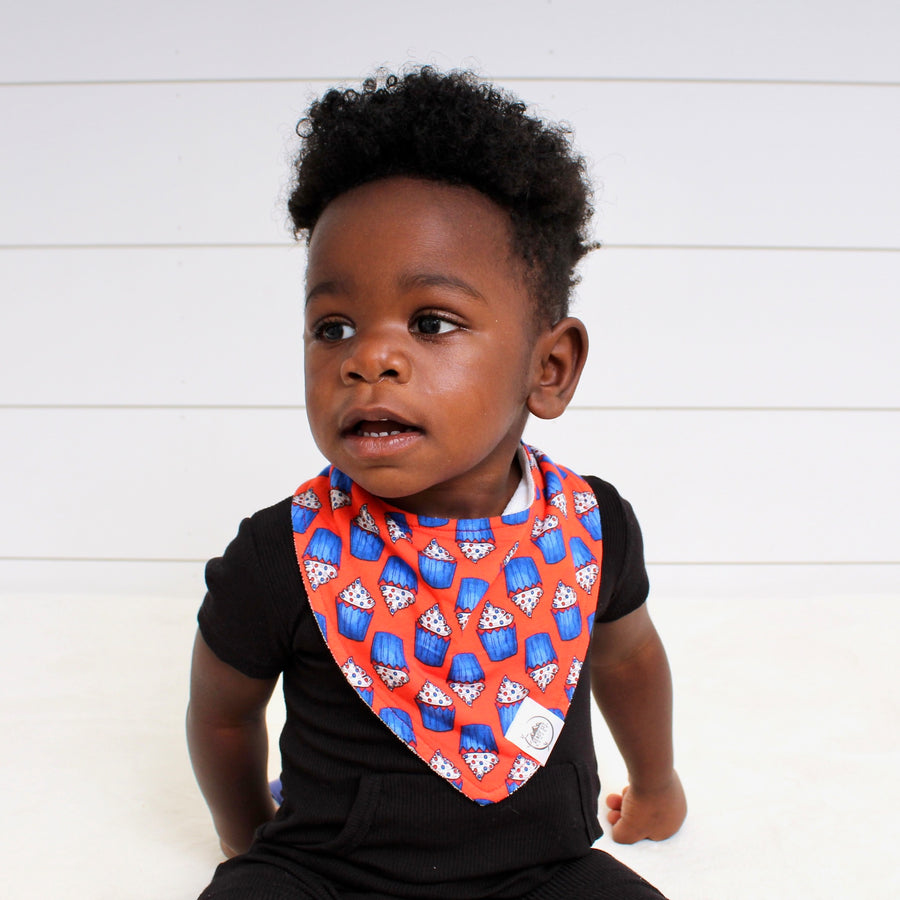 Bib in Cupcakes | Bamboo Viscose