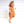 Front Opening Twirl Shortie Romper in Saffron | Ribbed Bamboo Viscose