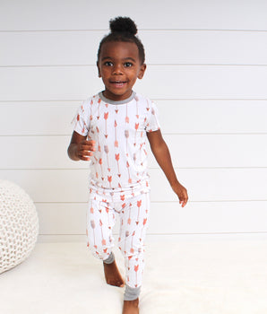 2 pc Loungewear Set in Fate's Arrows | Bamboo Viscose