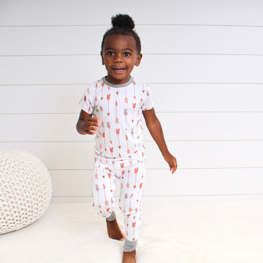 2 pc Loungewear Set in Fate's Arrows | Bamboo Viscose