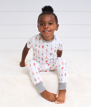 2 pc Loungewear Set in Fate's Arrows | Bamboo Viscose