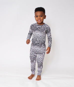 2 pc Loungewear Set in Heavy Metal | Bamboo Viscose