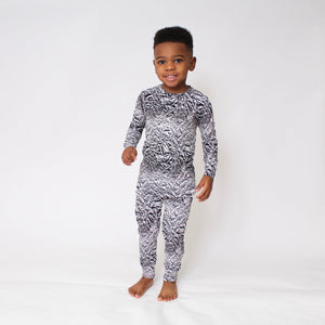 2 pc Loungewear Set in Heavy Metal | Bamboo Viscose