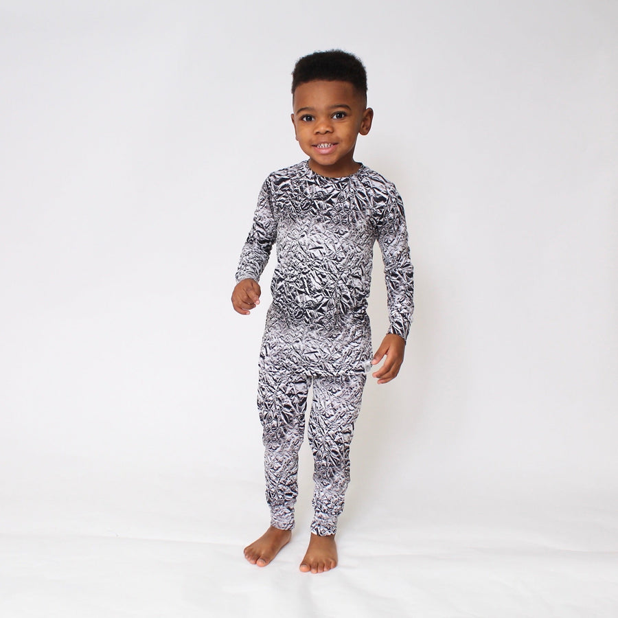 2 pc Loungewear Set in Heavy Metal | Bamboo Viscose