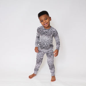 2 pc Loungewear Set in Heavy Metal | Bamboo Viscose