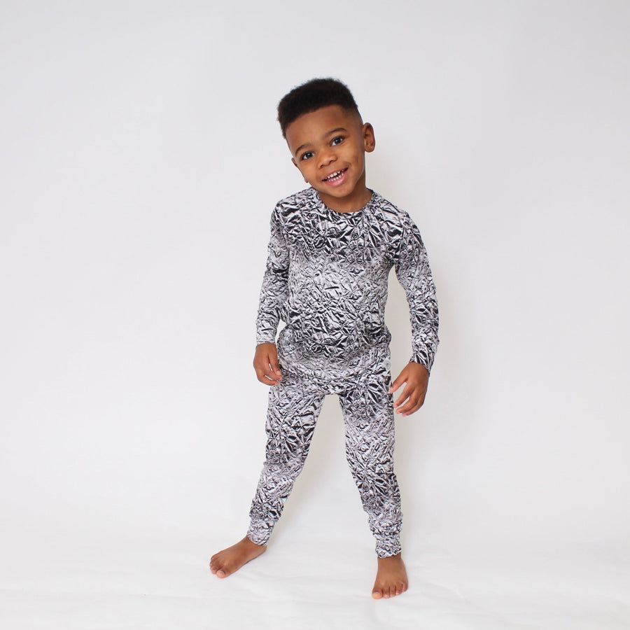 2 pc Loungewear Set in Heavy Metal | Bamboo Viscose