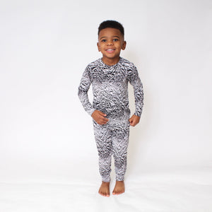 2 pc Loungewear Set in Heavy Metal | Bamboo Viscose