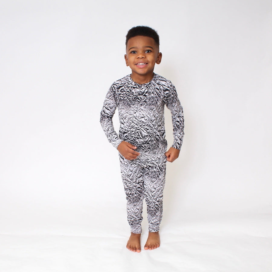 2 pc Loungewear Set in Heavy Metal | Bamboo Viscose