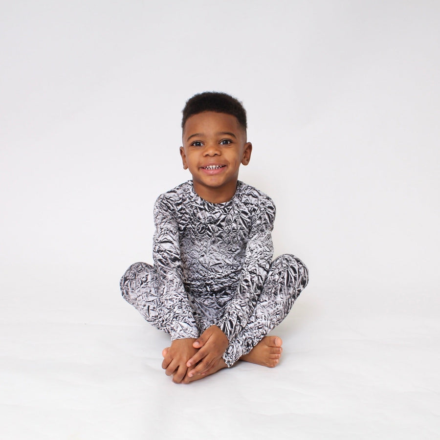 2 pc Loungewear Set in Heavy Metal | Bamboo Viscose