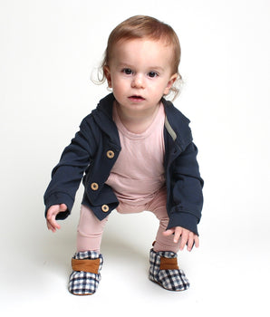 Front Opening Romper in Nude Latte