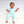 Front Opening Romper in Cool Mint | Bamboo Viscose