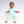 Front Opening Romper in Cool Mint | Bamboo Viscose