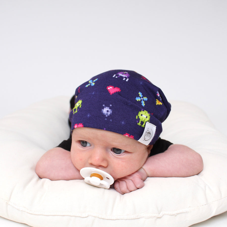 Beanie in Game On | Bamboo Viscose