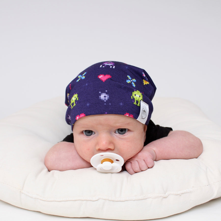 Beanie in Game On | Bamboo Viscose