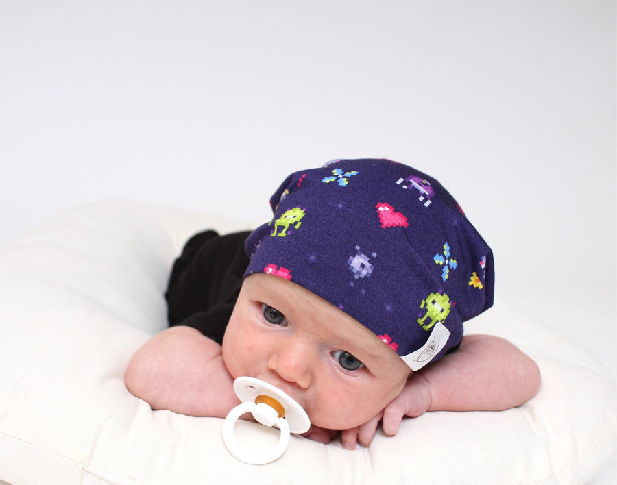 Beanie in Game On | Bamboo Viscose