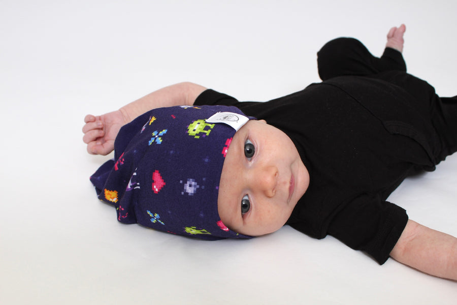 Beanie in Game On | Bamboo Viscose