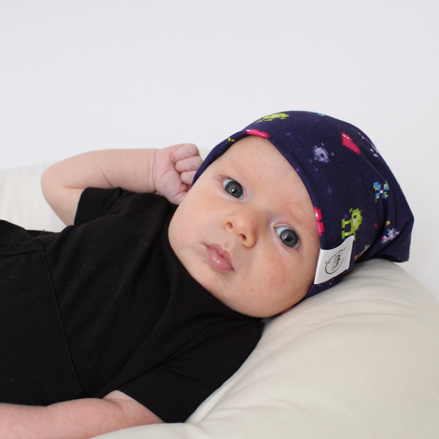 Beanie in Game On | Bamboo Viscose