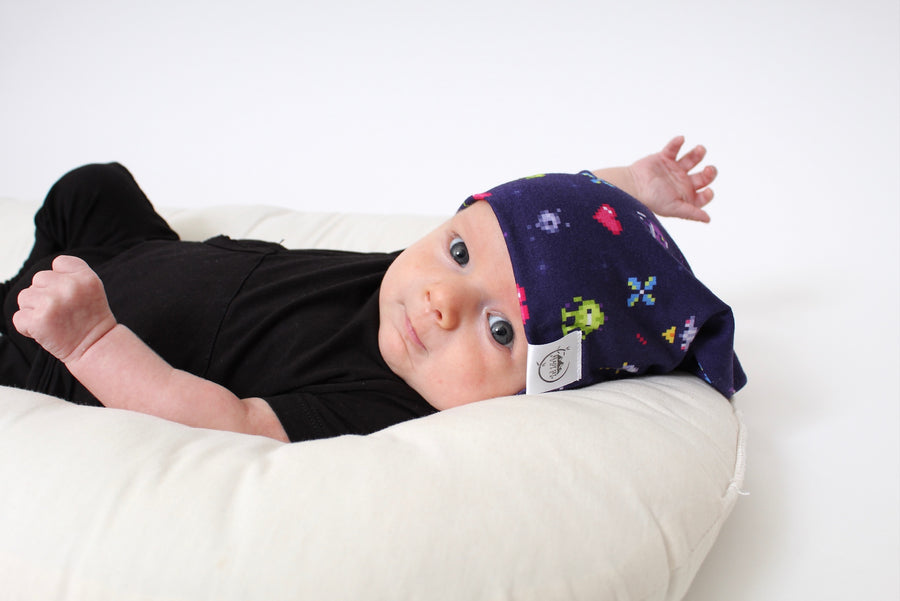 Beanie in Game On | Bamboo Viscose