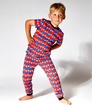 2 pc Loungewear Set in Cupcakes | Bamboo Viscose