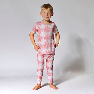 Front Opening Romper in Fire Work It | Bamboo Viscose