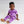 Front Opening Romper in Purple Frosting | Bamboo Viscose
