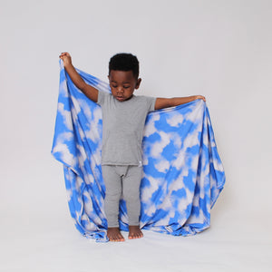 Blanket in Watching Clouds | Bamboo Viscose