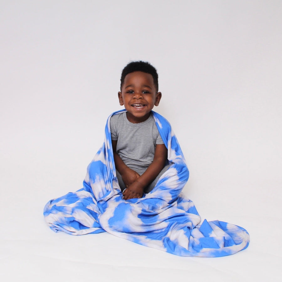 Blanket in Watching Clouds | Bamboo Viscose