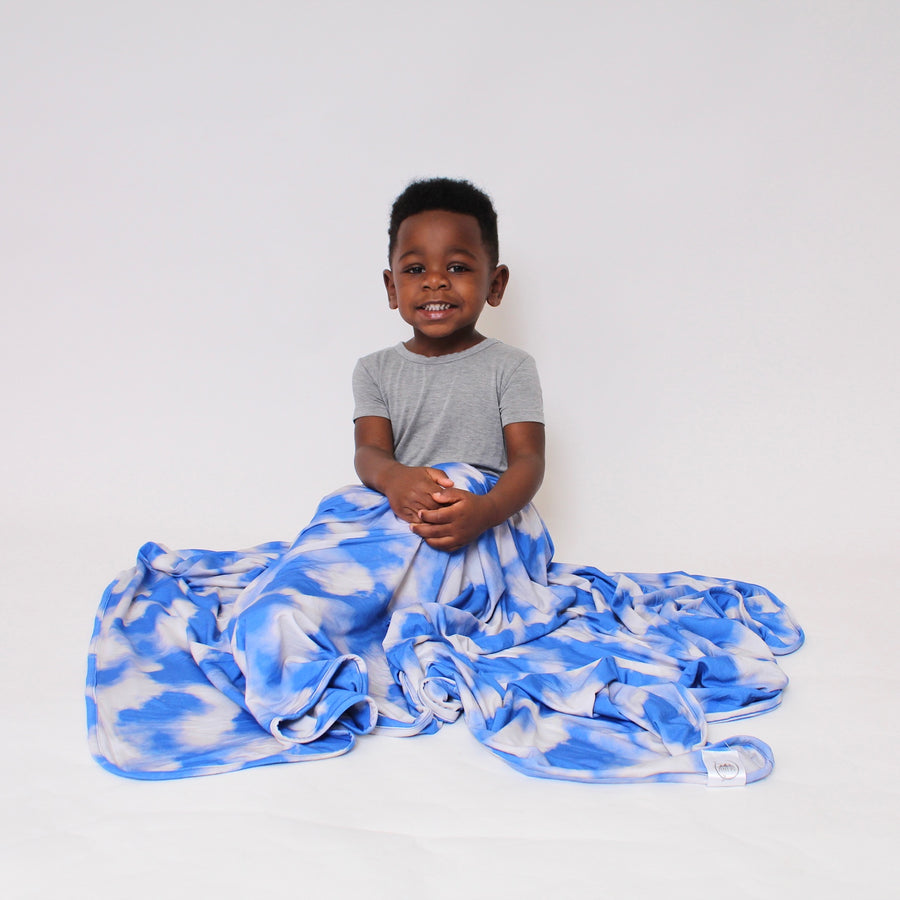 Blanket in Watching Clouds | Bamboo Viscose