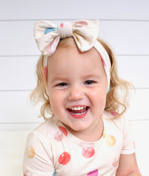 Headwrap in Boho Candy Buttons