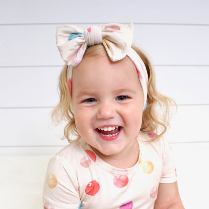 Headwrap in Boho Candy Buttons | Bamboo Viscose