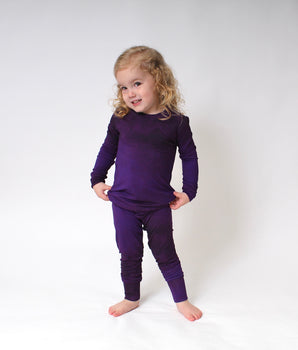 2 pc Loungewear Set in Grape | Bamboo Viscose