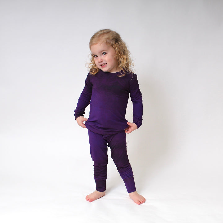 2 pc Loungewear Set in Grape | Bamboo Viscose