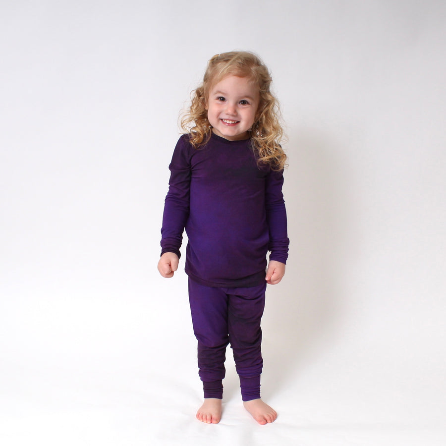 2 pc Loungewear Set in Grape | Bamboo Viscose