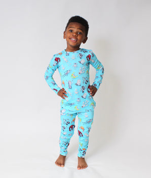 2 pc Loungewear Set in Robots