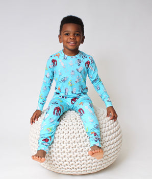 2 pc Loungewear Set in Robots