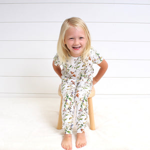 2 pc Loungewear Set in Butterflies | Bamboo Viscose