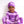 Beanie in Purple Frosting | Bamboo Viscose