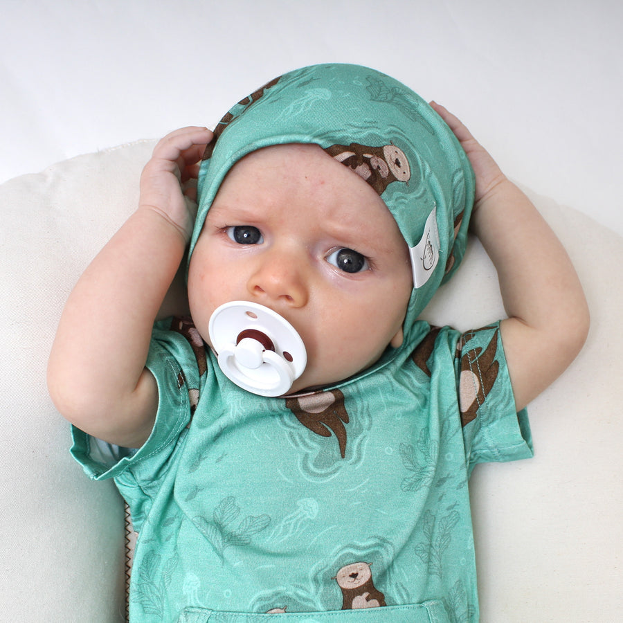 Beanie in Otters | Bamboo Viscose