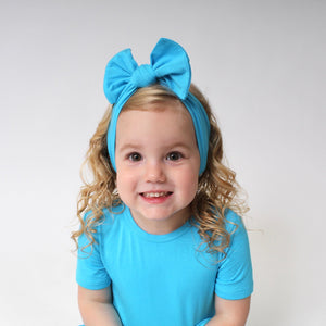 Headwrap in Aqua | Bamboo Viscose