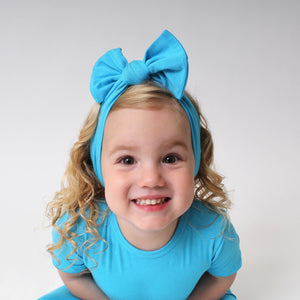 Headwrap in Aqua | Bamboo Viscose