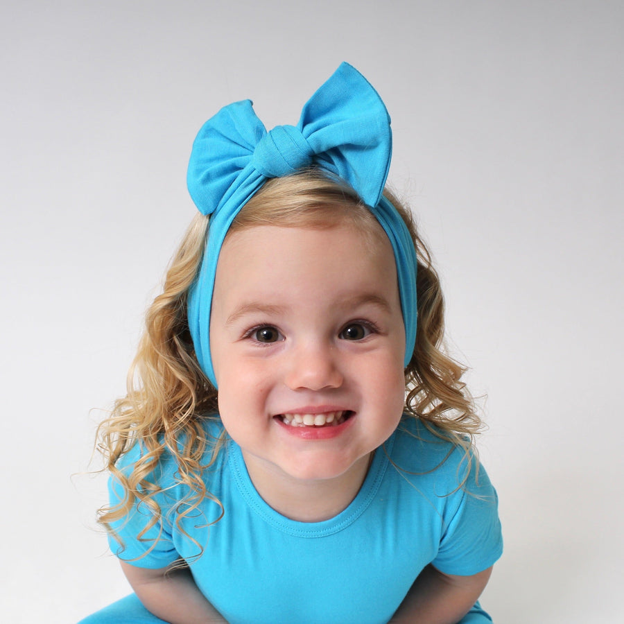 Headwrap in Aqua | Bamboo Viscose