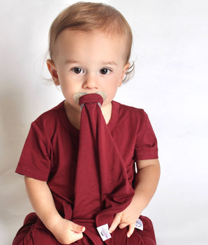 Lovey in Cranberry | Bamboo Viscose