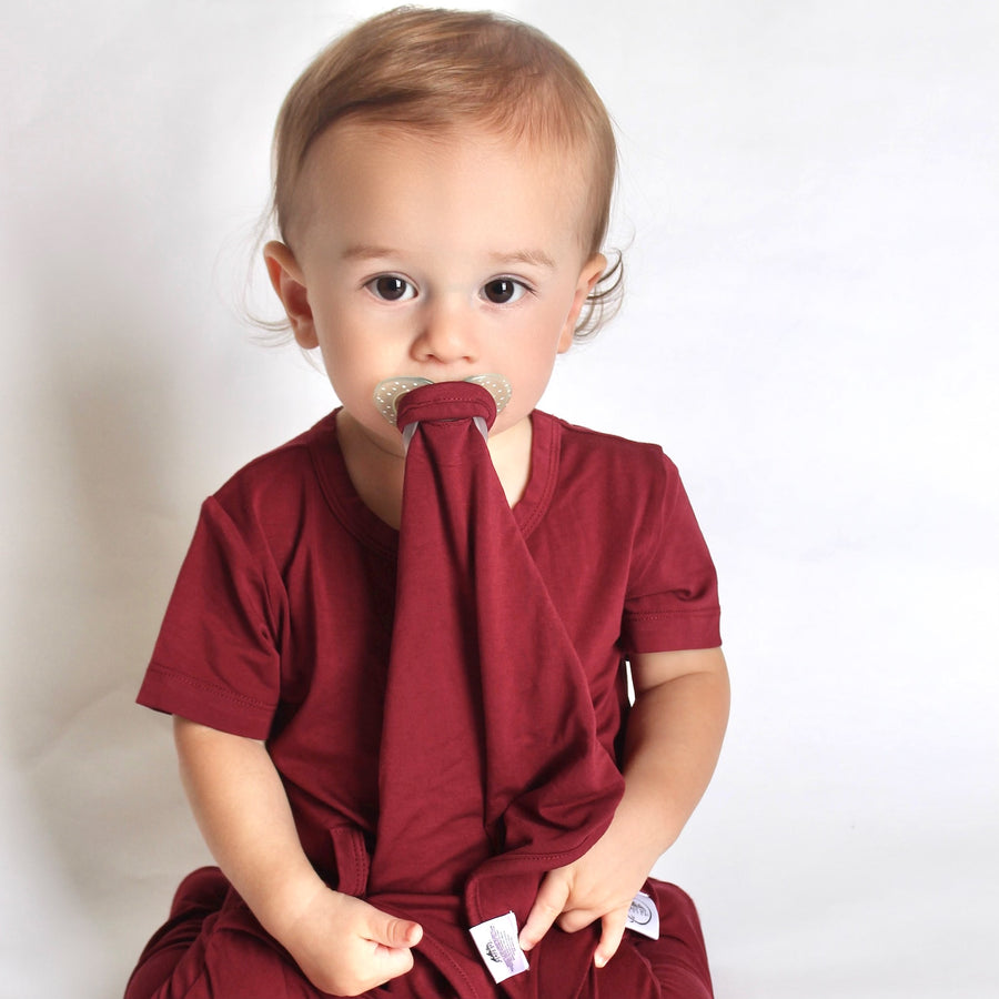 Lovey in Cranberry | Bamboo Viscose
